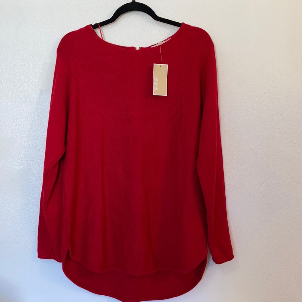 NWT Michael Kors Hi-Lo Hem Sweater NWT